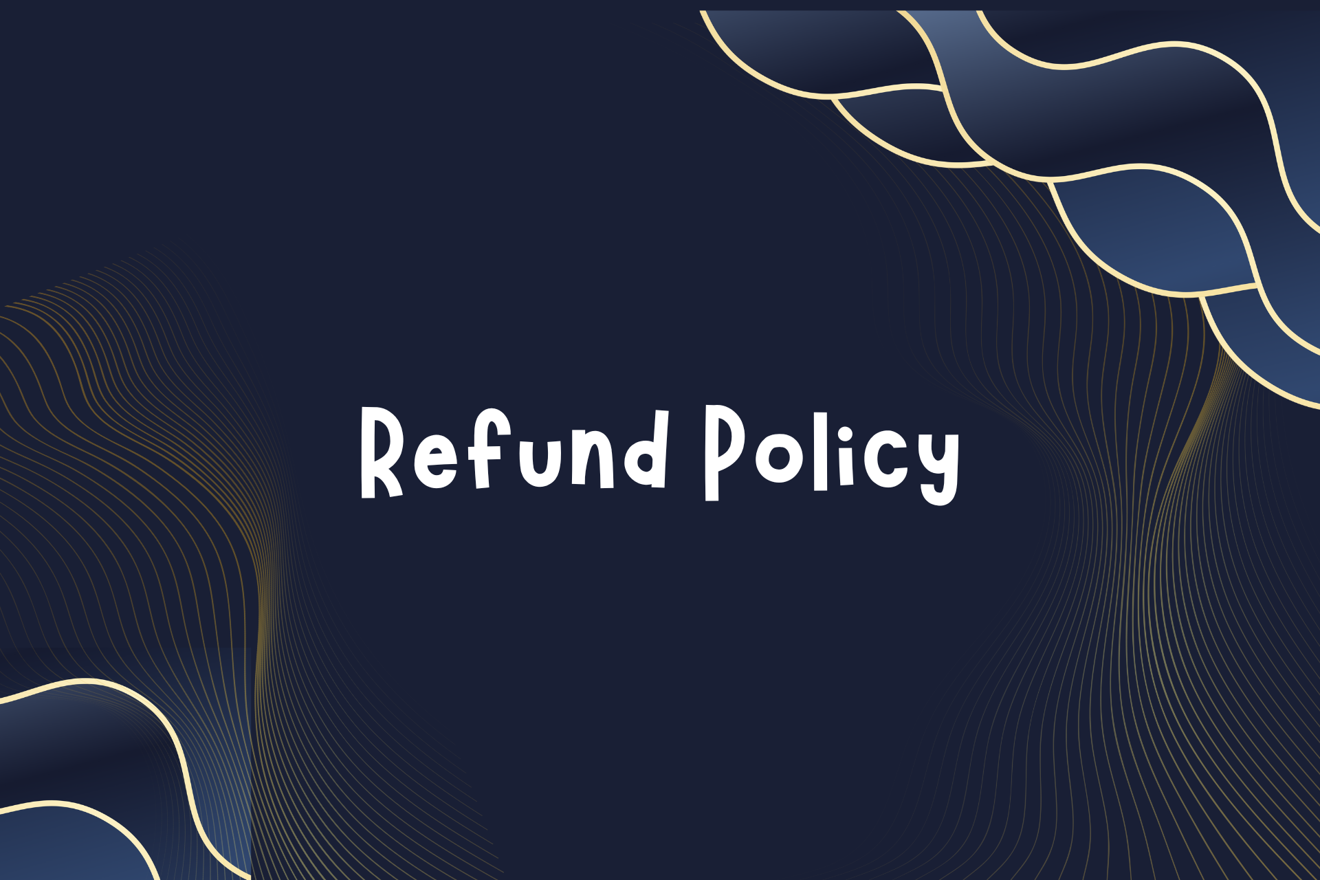 Refund Policy