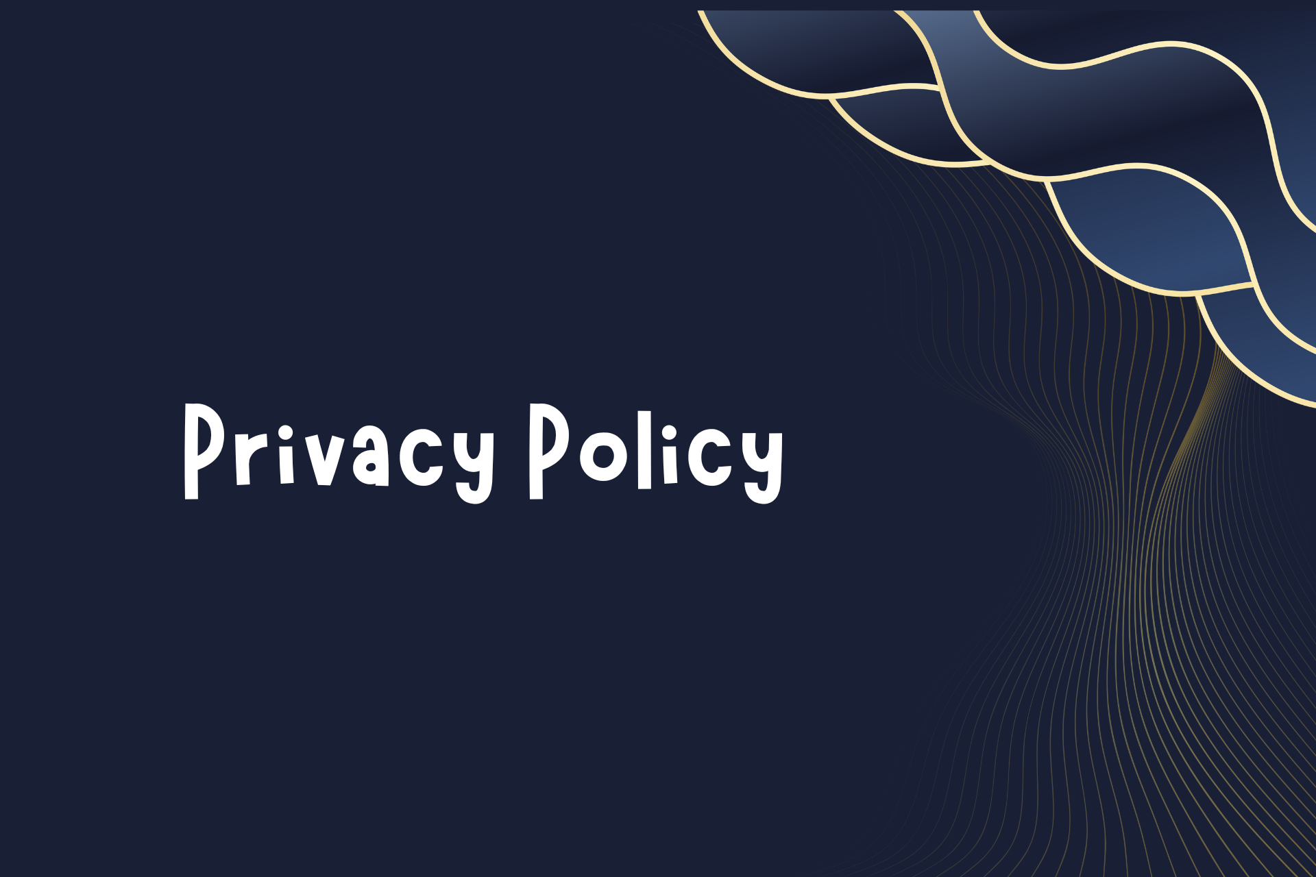 Privacy Policy